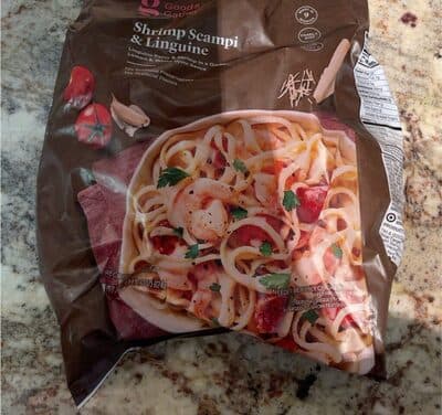 Shrimp scampi & Linguine