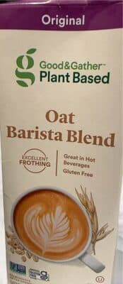 Oat Barista Blend Plant Based Milk