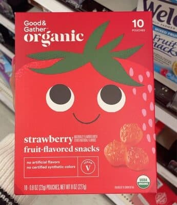 Strawberry Fruit-Flavored Snacks