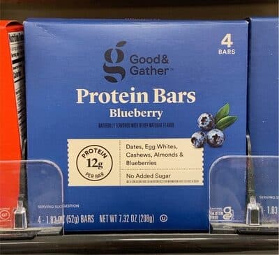 Blueberry Protein Bars