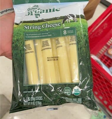 Organic String Cheese