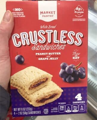 Crustless sandwiches