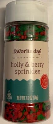 Holly & Berry Sprinkles
