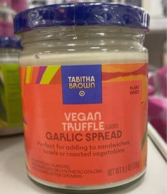 Vegan Truffle Flavored Garlic Spread