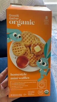 Homestyle mini waffles