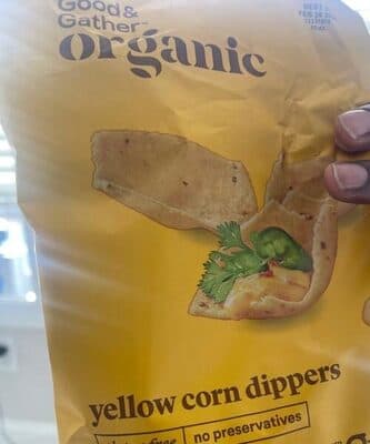 Yellow corn dippers
