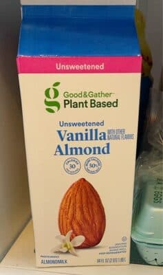 Unsweetened Vanilla Almond