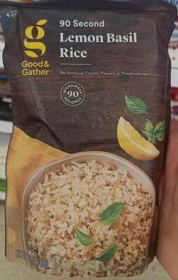 Lemon Basil Rice