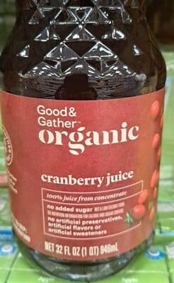 Organic Cranberry Juice