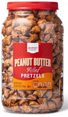 Peanut Butter Filled Pretzels