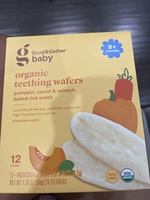Good & Gather Organic Teething Wafers