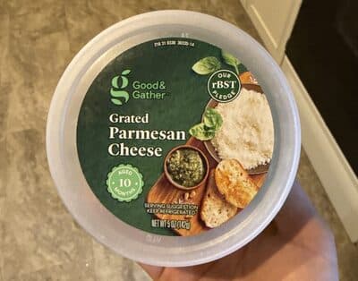Grated Parmesan Cheese
