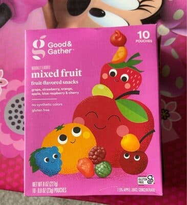 Mixed Fruit fruit-flavored snacks