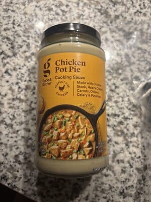 Chicken Pot Pie Cooking Sauce
