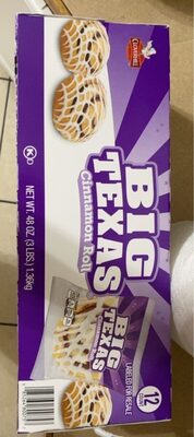 Big Texas Cinnamon Roll