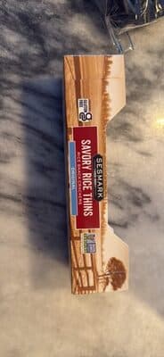Original Savory Rice Thins Rice Snack Crackers
