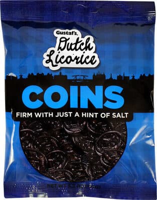 Dutch Licorice Coins