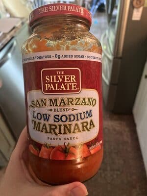 Marinara Low Sodium San Marzano Tomato Pasta Sauce
