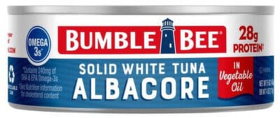 Bumble Bee Solid White Albacore in Vegetable Oil