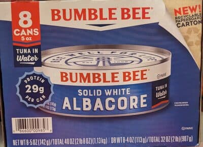 Solid White Albacore Tuna