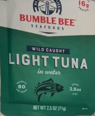 Wild-Caught Light Tuna In Water