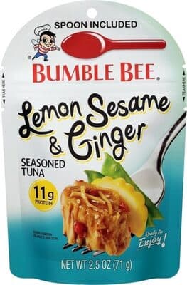 Lemon Sesame & Ginger Seasoned with Wild Caught Tuna