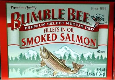 Smoke Flavored Salmon Fillets In Oil