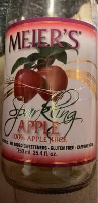 Meier’s sparkling apple