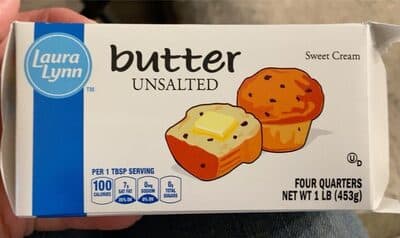 Butter, unsalted