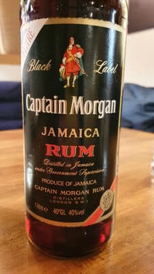 Catain Morgan Jamaica Rum Black Label