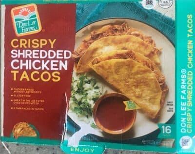 Crispy Shredded Chicken Tacos