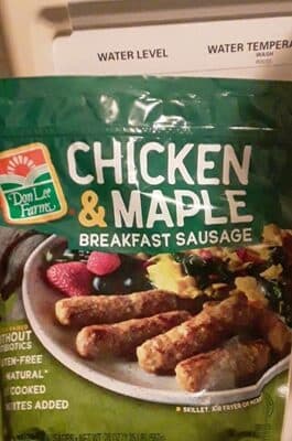 Chicken and Maple Breakfast Sausage