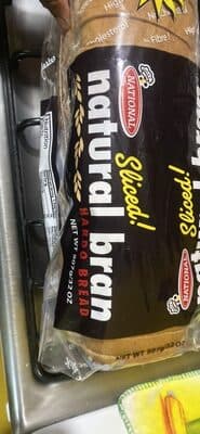 Natural Bran Hardo Bread