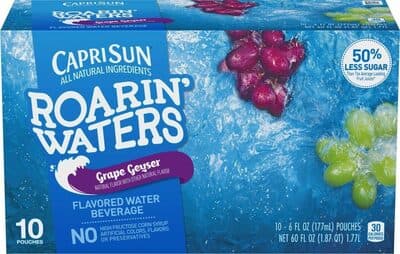 Grape Geyser Flavored Water Beverage