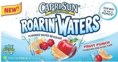 Fruit Punch Wave Roarin' Waters Flavored Water Beverage