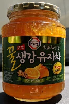 Citron Tea with Honey Ginger