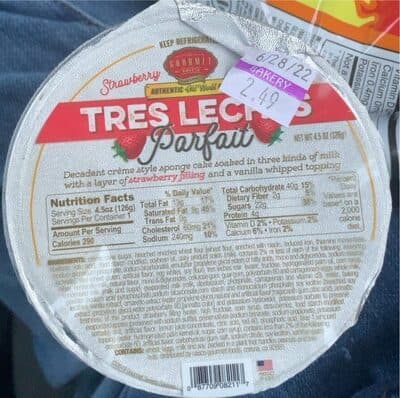 Tres Leches Parfait