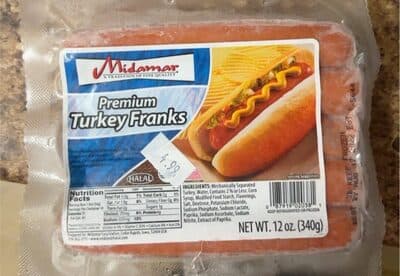 Premium Turkey Franks