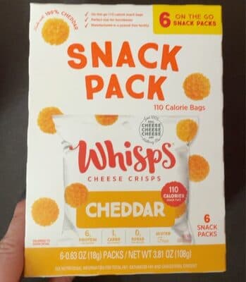 Cheddar Cheese Crisps