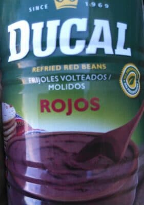 Red Refried Beans