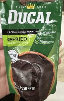 Ducal Refried Black Beans