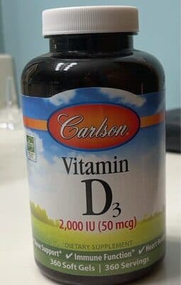 Vitamin D3 Dietary Supplement