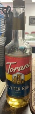 Torani Butter Rum Syrup