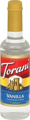 Torani Flavoring Syrup, Vanilla