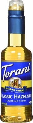 Classic Hazelnut Sugar Free Syrup