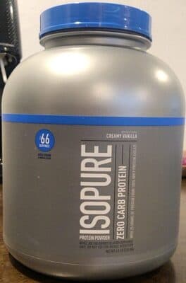 Creamy Vanilla Flavored Zero Carb Protein Powder