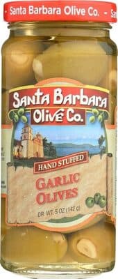 Hand Stuffed Garlic Olives