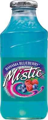 MISTIC, BAHAMA BLUEBERRY, FLAVORED JUICE DRINK FROM THE CONCENTRATE, BLUEBERRY, BLUEBERRY