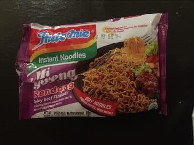 Soupe Indomie Mi Goreng Rendang