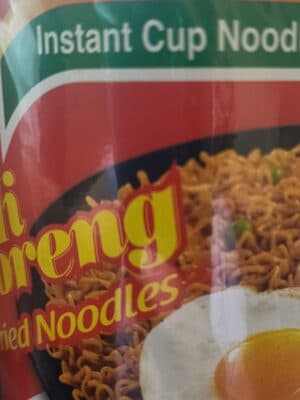 Mi Goreng Instant Noodles Fried Cup